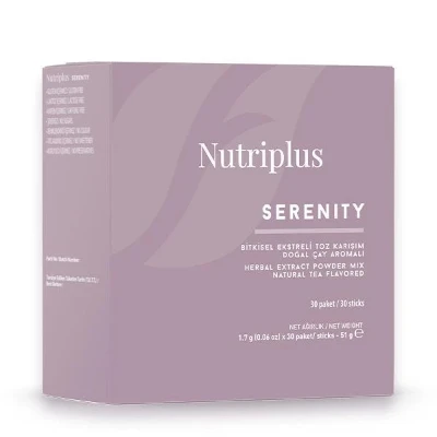 image of NUTRIPLUS Ceai Serenity Earl Grey 30 buc