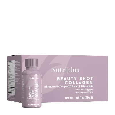 image of NUTRIPLUS Beauty Shot Colagen 15 buc