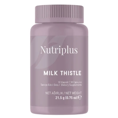 image of NUTRIPLUS Milk Thistle 30 caps.