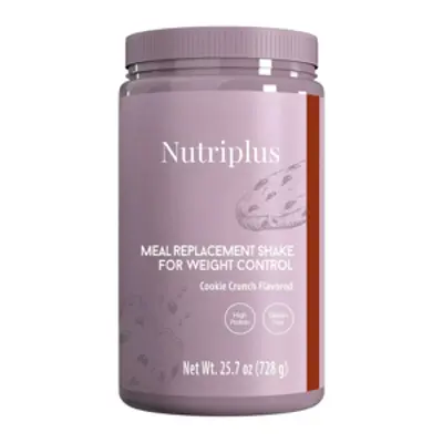 image of NUTRIPLUS Shake pentru Controlul Greutatii 520g - Cookie Crunch