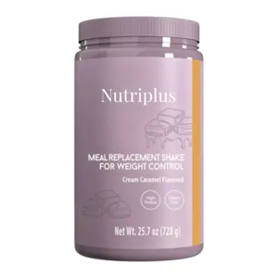 image of NUTRIPLUS Shake pentru Controlul Greutatii 520g - Cream Caramel