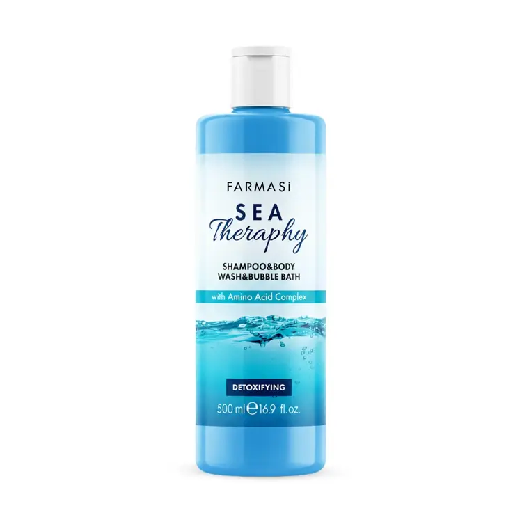 image of Sea Therapy Sampon, Gel de Dus si Spuma de Baie 500ml