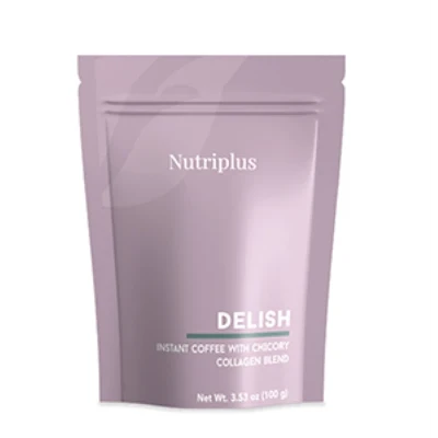 image of NUTRIPLUS Cafea Instant cu Mix de Cicoare si Colagen 100g