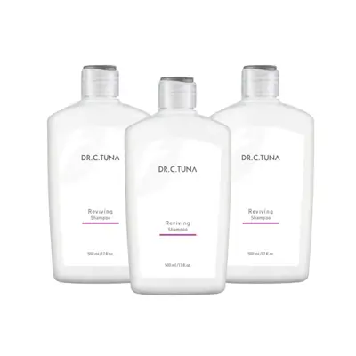 image of 3x Dr. C. Tuna Sampon Revitalizant cu Extract de Usturoi si Capixyl 500ml